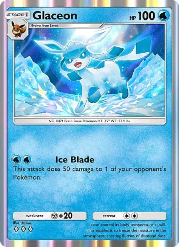 Glaceon - Pokémon TCG Card