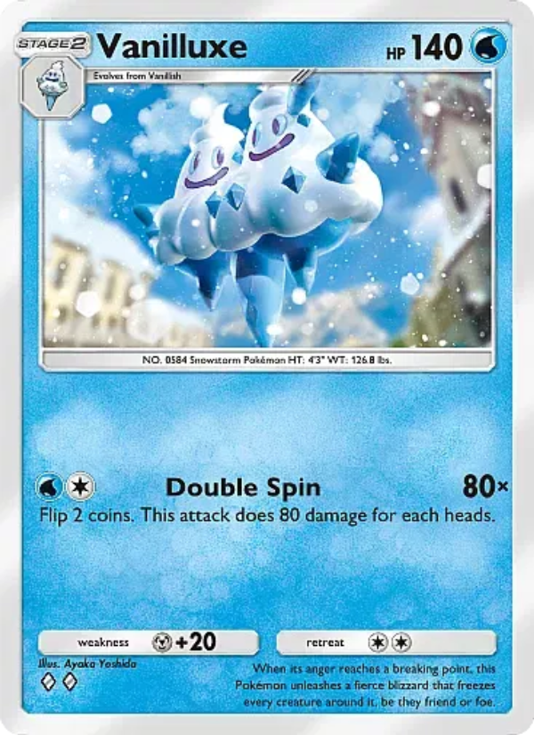 Vanilluxe - Pokémon TCG Card