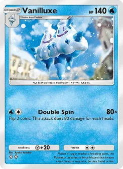 Vanilluxe - pokemon TCG Card