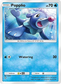 Popplio - pokemon TCG Card
