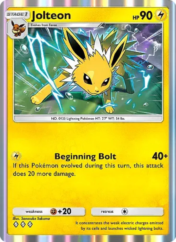 Jolteon - Pokémon TCG Card
