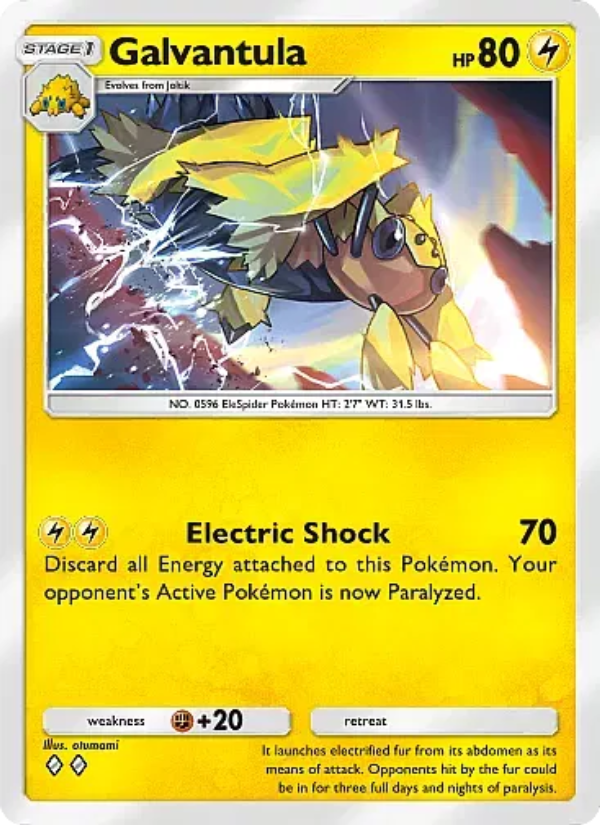 Galvantula - Pokémon TCG Card