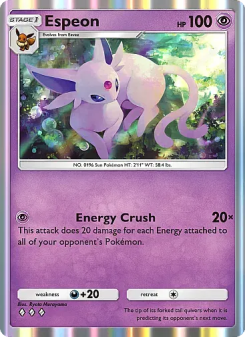 Espeon - pokemon TCG Card