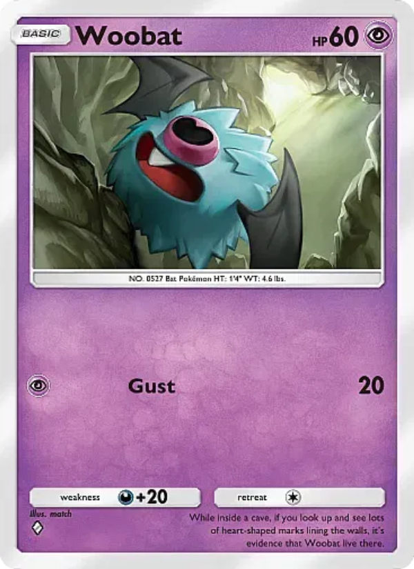 Woobat - Pokémon TCG Card