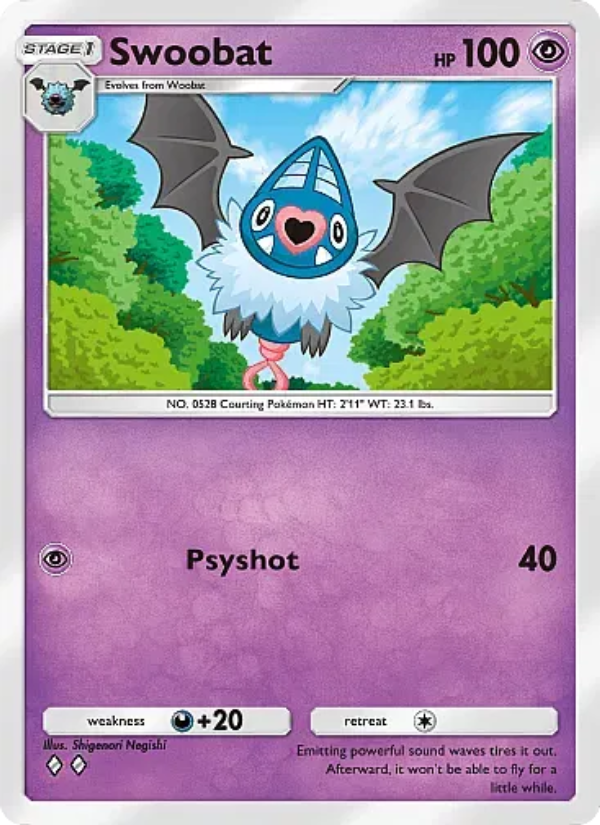 Swoobat - Pokémon TCG Card