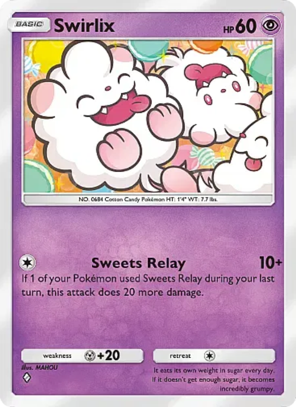 Swirlix - Pokémon TCG Card