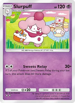 Slurpuff - pokemon TCG Card