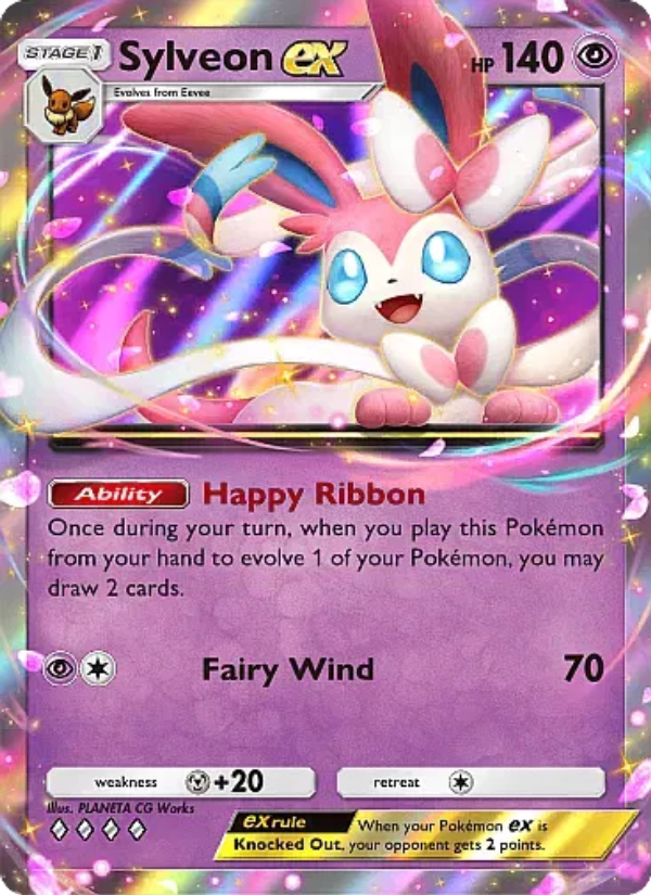 Sylveon ex - Pokémon TCG Card