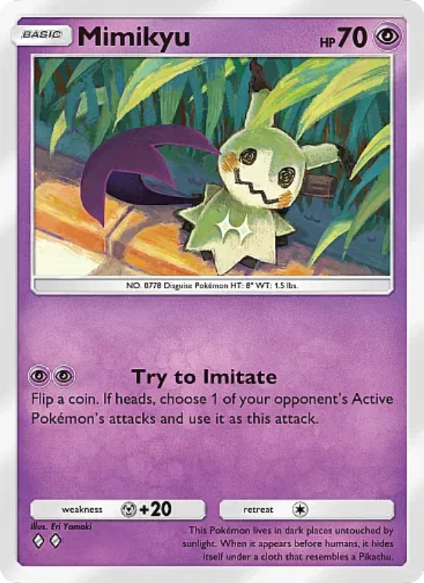 Mimikyu - Pokémon TCG Card