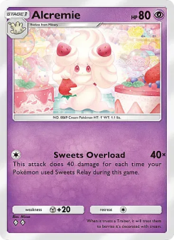 Alcremie - pokemon TCG Card