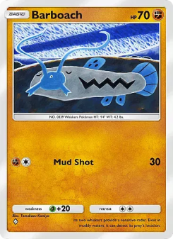 Barboach - pokemon TCG Card