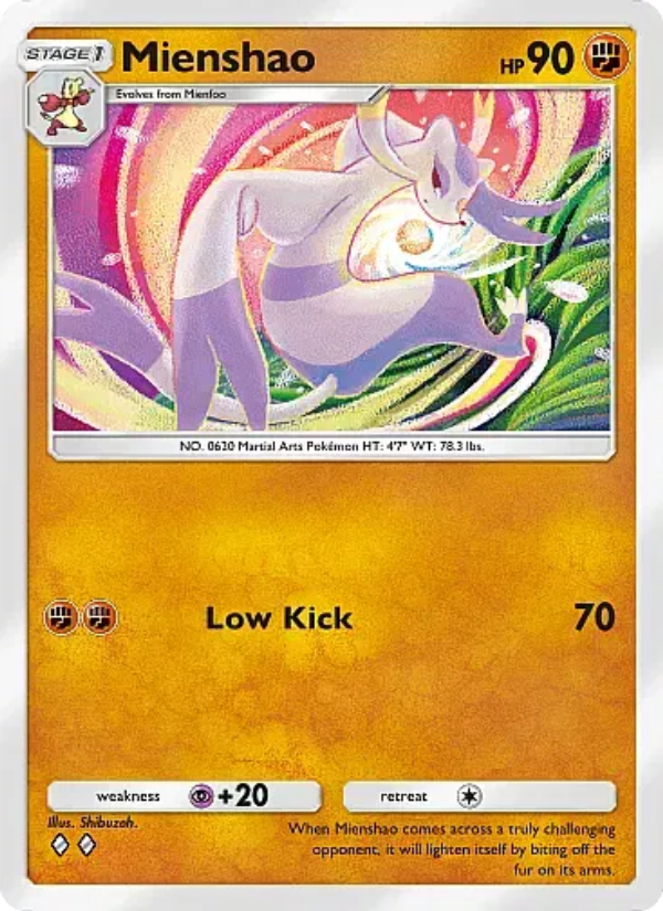 Mienshao - Pokémon TCG Card