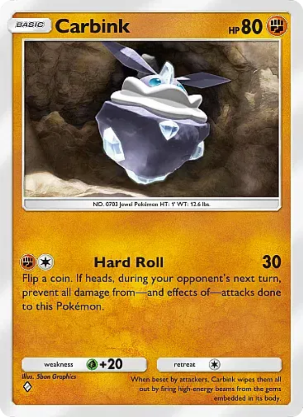Carbink - Pokémon TCG Card