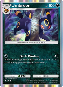Umbreon - pokemon TCG Card