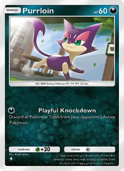 Purrloin - pokemon TCG Card