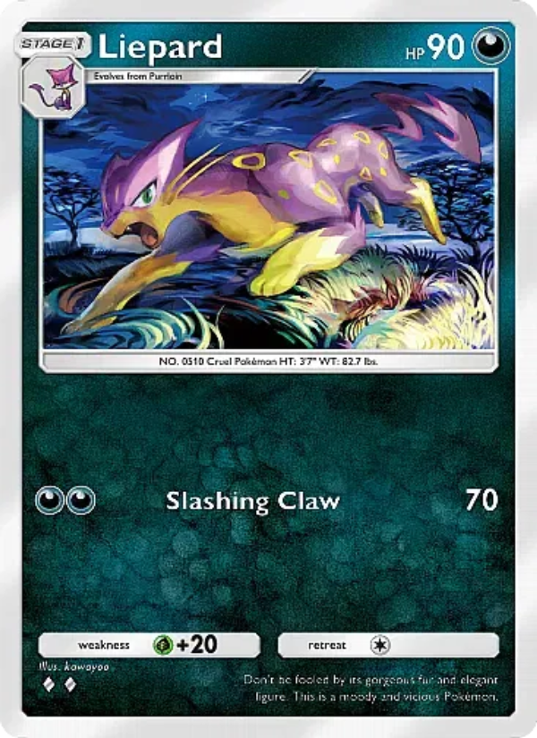 Liepard - Pokémon TCG Card