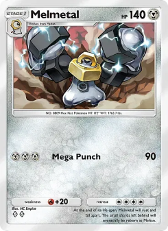 Melmetal - pokemon TCG Card