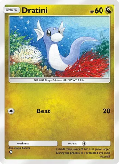 Dratini - pokemon TCG Card