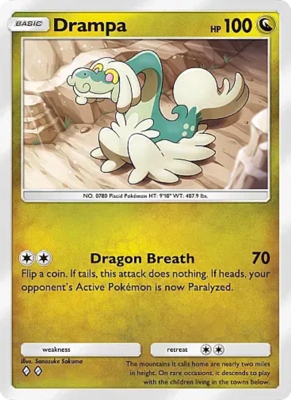 Drampa - Pokémon TCG Card