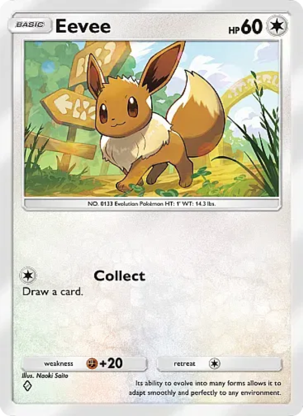 Eevee - Pokémon TCG Card