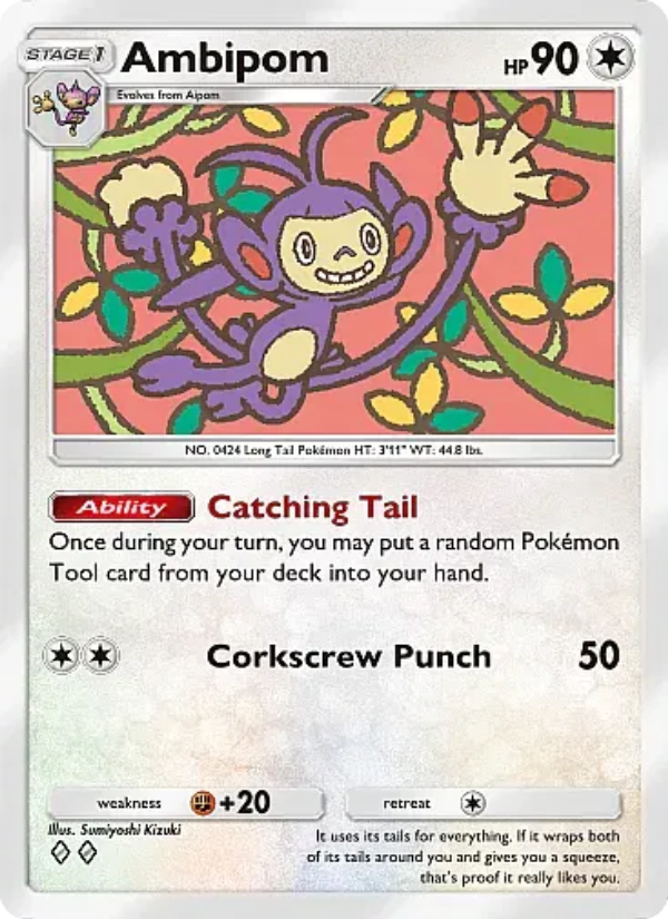 Ambipom - Pokémon TCG Card