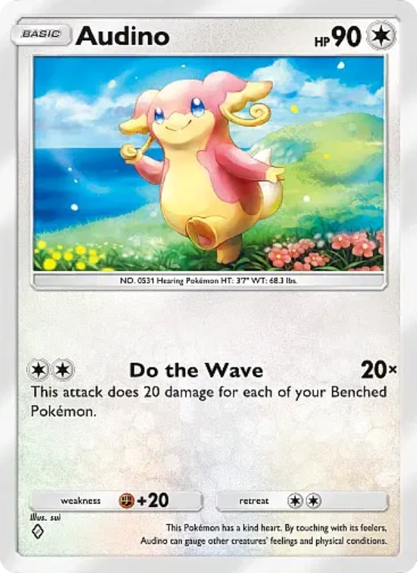 Audino - Pokémon TCG Card