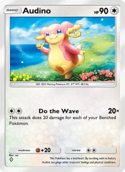 Audino - pokemon TCG Card