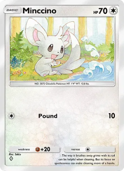 Minccino - pokemon TCG Card