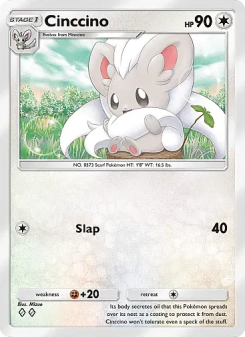 Cinccino - pokemon TCG Card