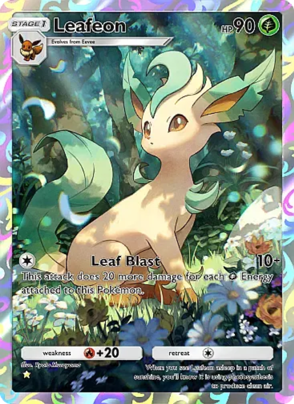 Leafeon - Pokémon TCG Card