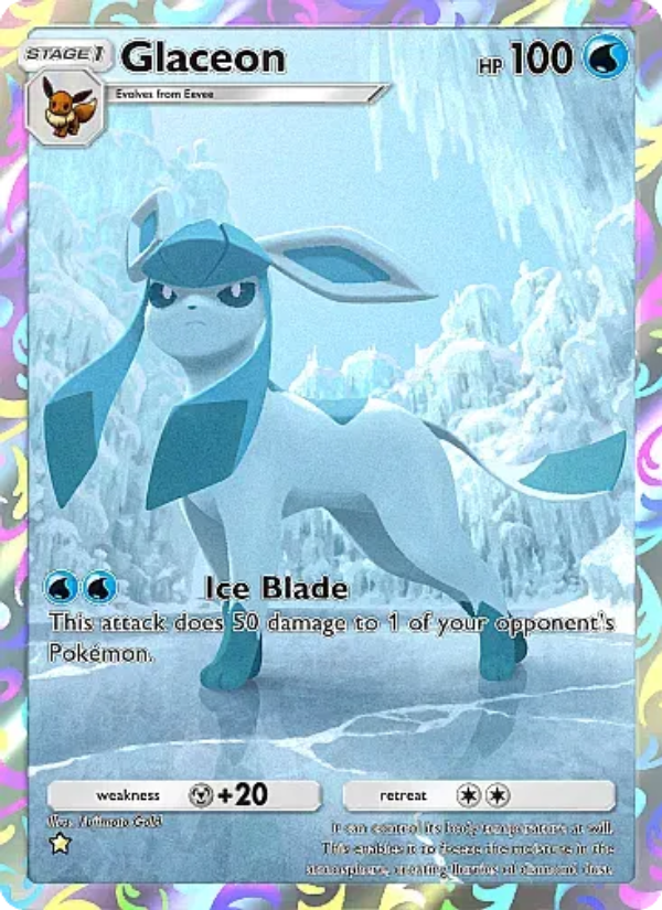 Glaceon - Pokémon TCG Card