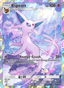 Espeon - pokemon TCG Card