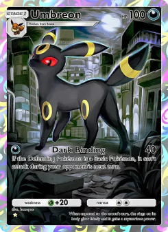 Umbreon - pokemon TCG Card