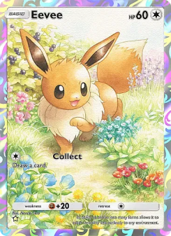 Eevee - pokemon TCG Card