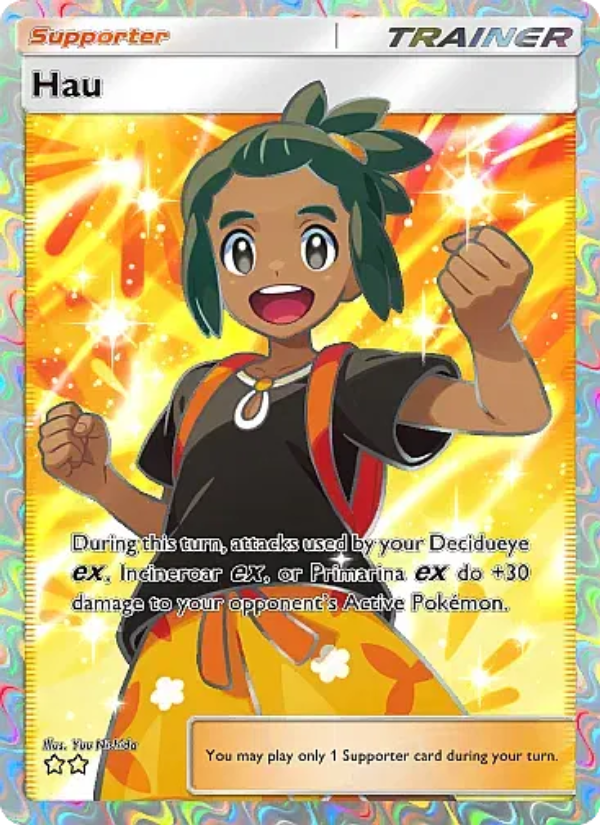 Hau - Pokémon TCG Card