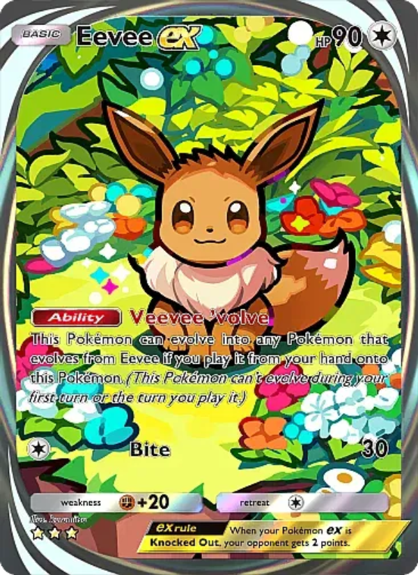 Eevee ex - Pokémon TCG Card
