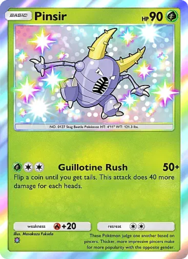 Pinsir - Pokémon TCG Card