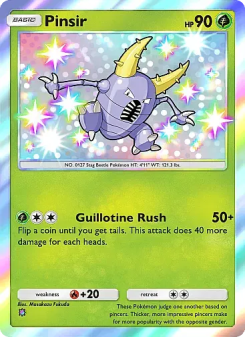 Pinsir - pokemon TCG Card