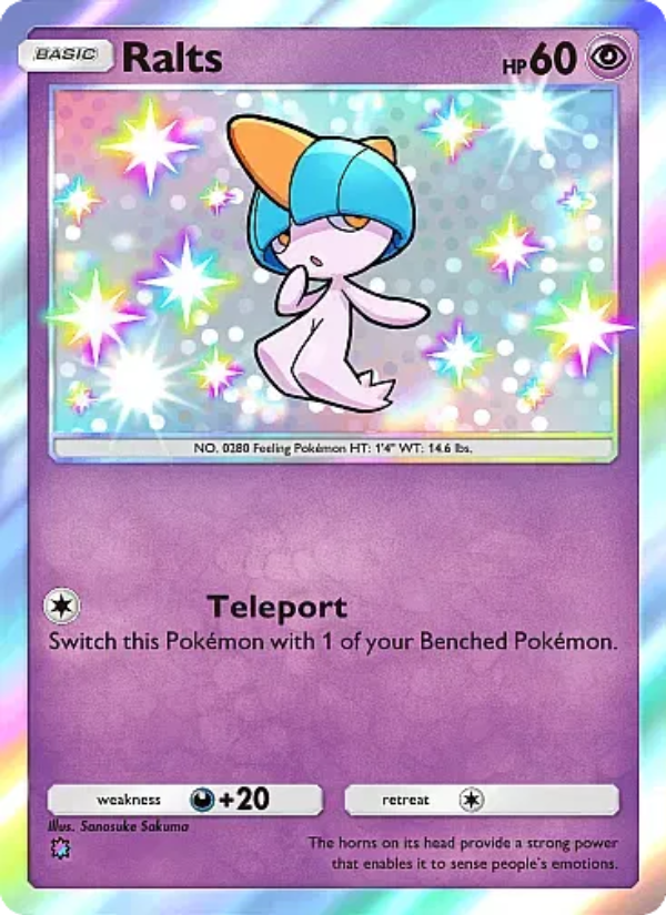 Ralts - Pokémon TCG Card