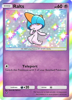 Ralts - pokemon TCG Card