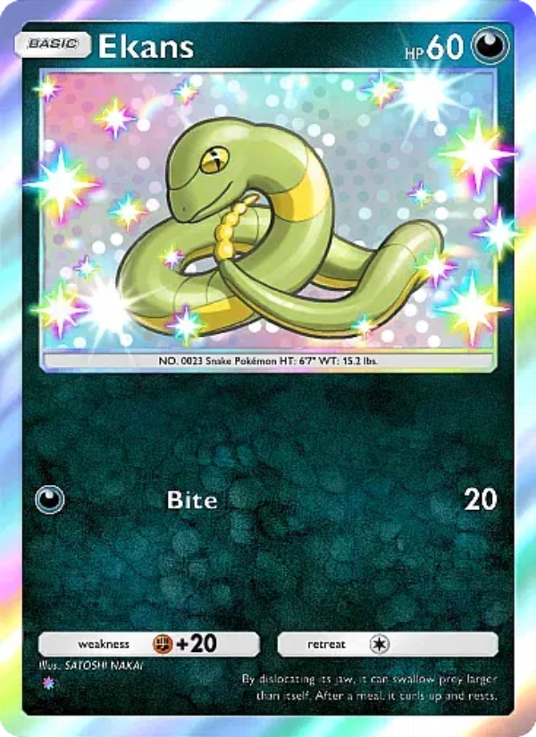 Ekans - Pokémon TCG Card