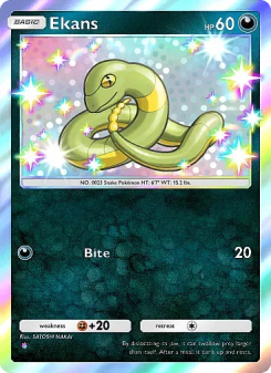 Ekans - pokemon TCG Card