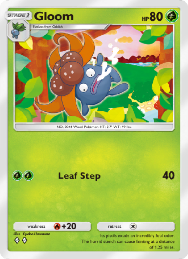 Gloom - Pokémon TCG Card