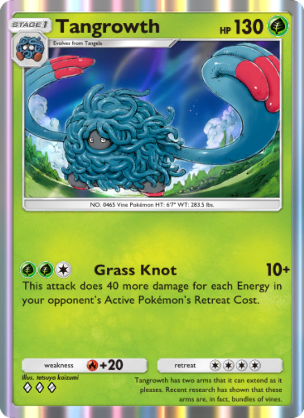 Tangrowth - Pokémon TCG Card