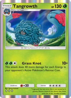 Tangrowth - pokemon TCG Card