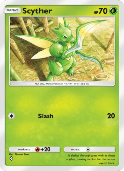Scyther - pokemon TCG Card