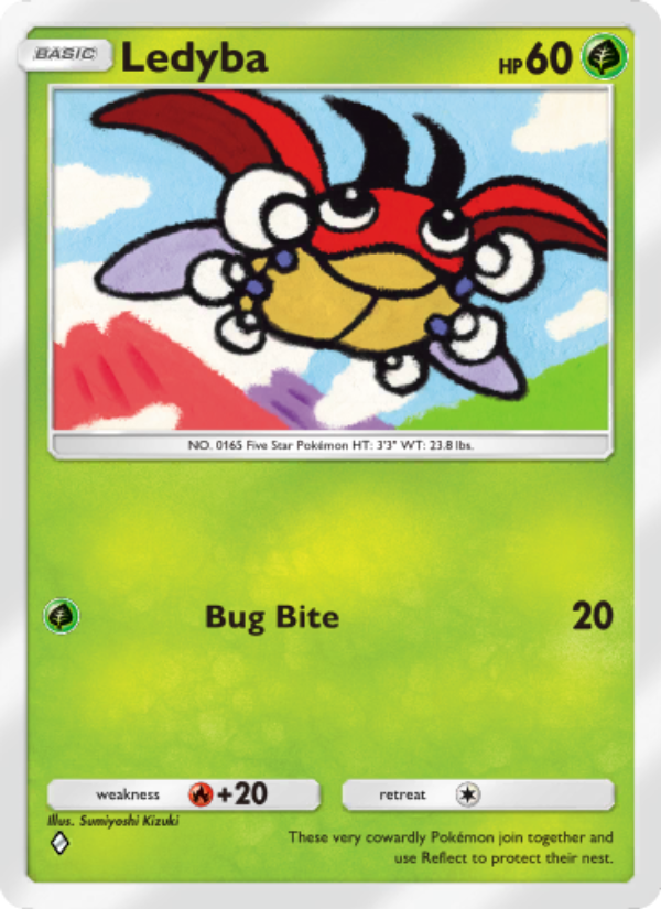 Ledyba - Pokémon TCG Card