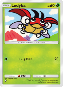 Ledyba - pokemon TCG Card