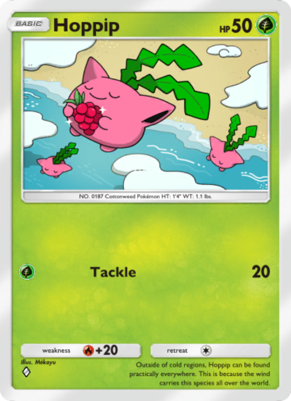 Hoppip - Pokémon TCG Card