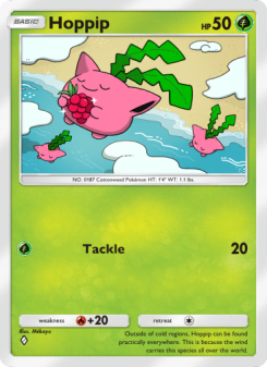 Hoppip - pokemon TCG Card